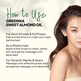 Greenika Sweet Almond Carrier Essential Oil