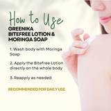 Greenika Bitefree Citronella Lotion + Moringa Soap Combo