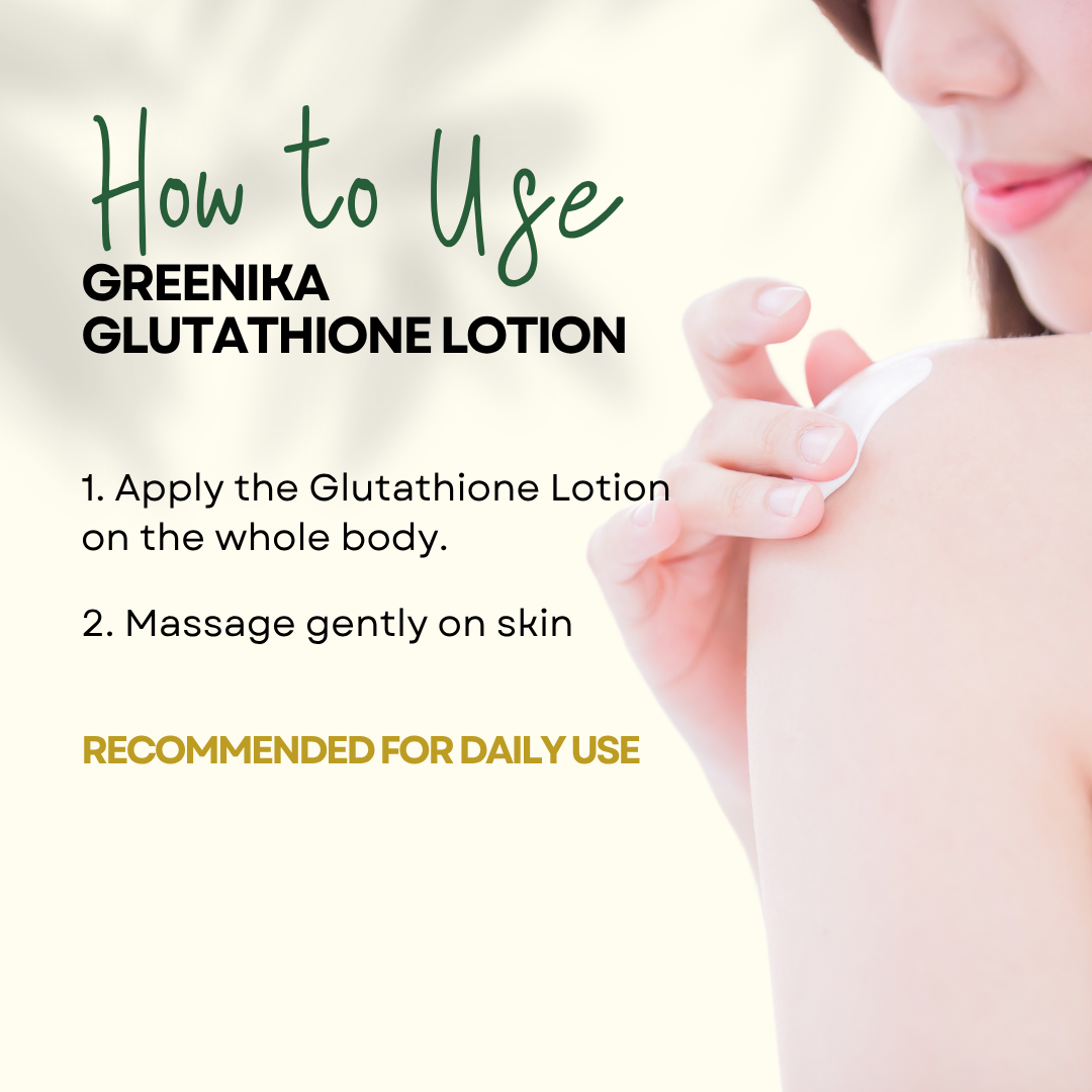 Greenika Glutathione Moisturizing Whitening Lotion