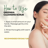 Greenika Anti Acne Black Heads Remover Cleansing Facial Scrub