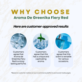 Aroma De Greenika Fiery Red Perfume for Men