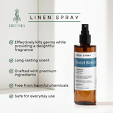 Greenika Linen Mist Spray Hotel Breeze Scent / White Tea Scent