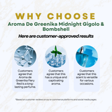 AROMA DE GREENIKA Long Lasting Couple Scent Perfume Bundle