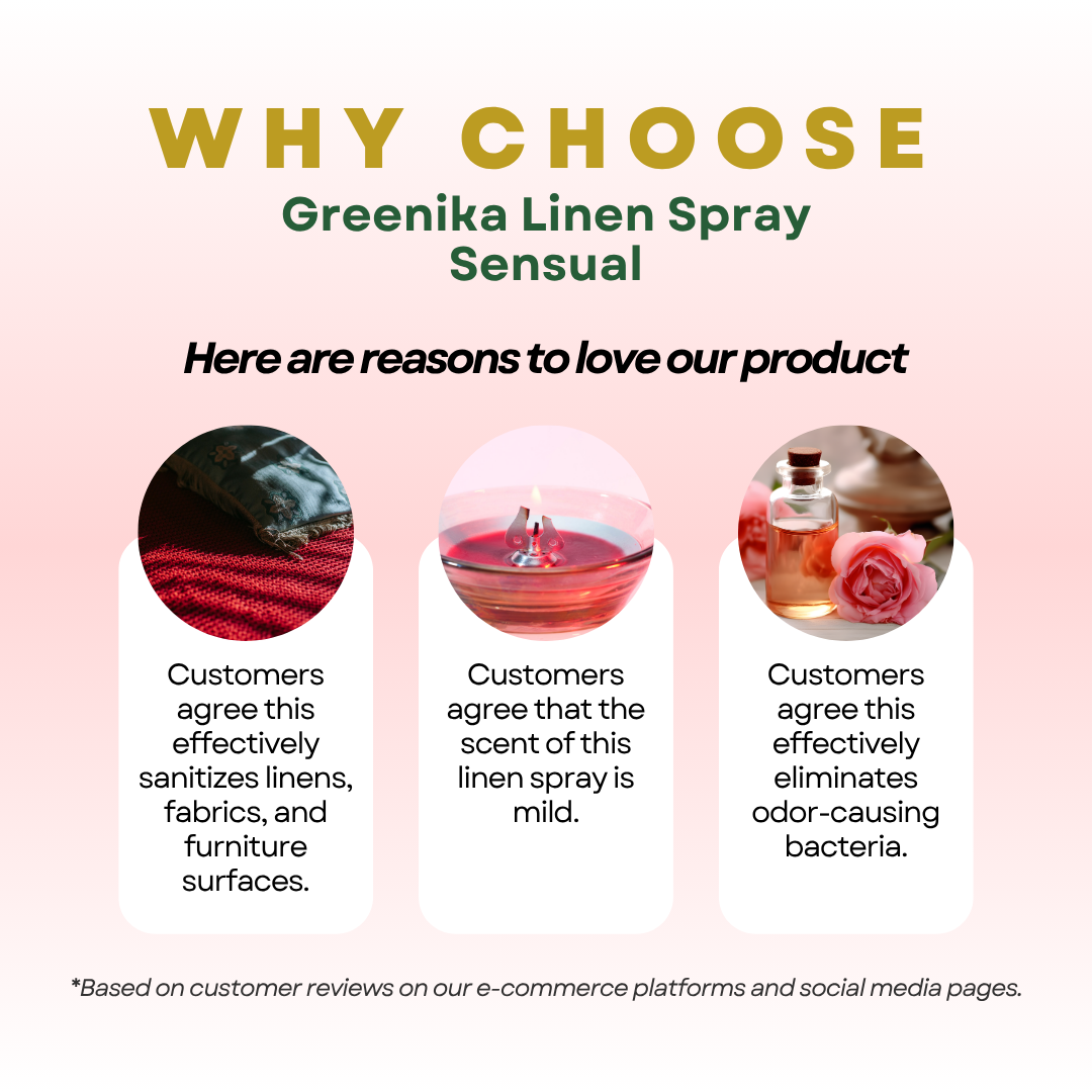 Greenika Linen Mist Spray Sensual Scent