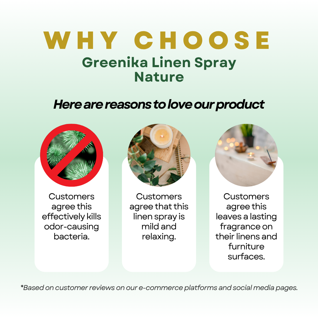 Greenika Linen Mist Spray Nature Scent