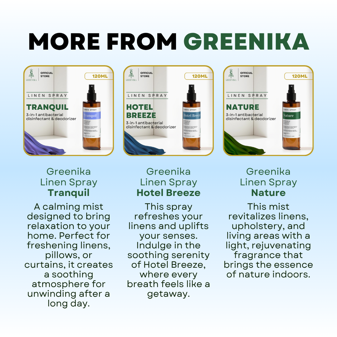 Greenika Linen Mist Spray Stress-Free Scent
