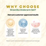 Greenika Underarm Whitening + Deodorant Set