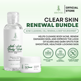 Greenika Acne Body Wash + Cell Renewal Cream Combo