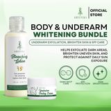 Greenika Bleaching Lotion SPF 15 + Underarm Peeling Cream Combo