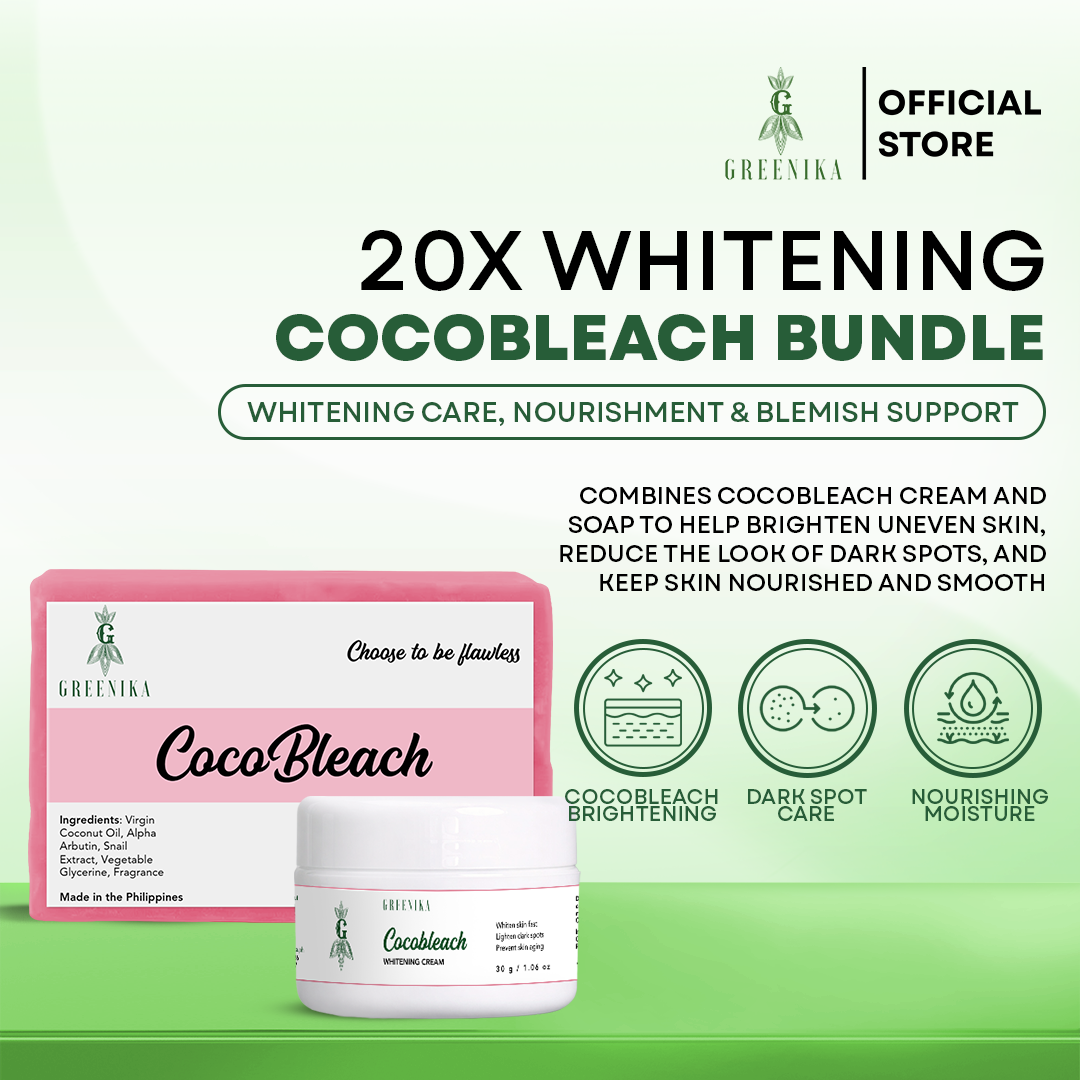 Greenika Cocobleach Cream + Soap Combo