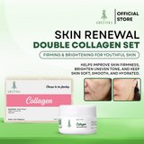 Greenika 30G Collagen & Elastin Cream + Collagen Soap Combo