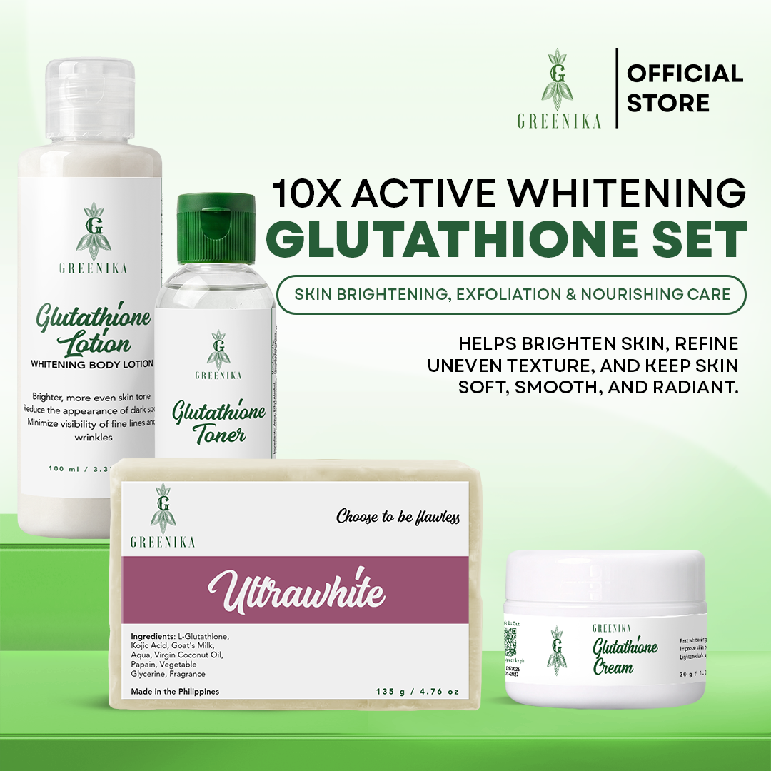 Greenika Glutathione 4pc Set