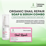 Greenika Organic Snail Slime Combo Soap and Serum