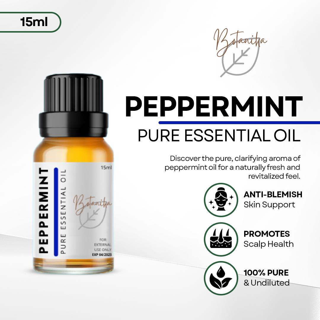 Botanika Organic Peppermint Pure Essential Oil