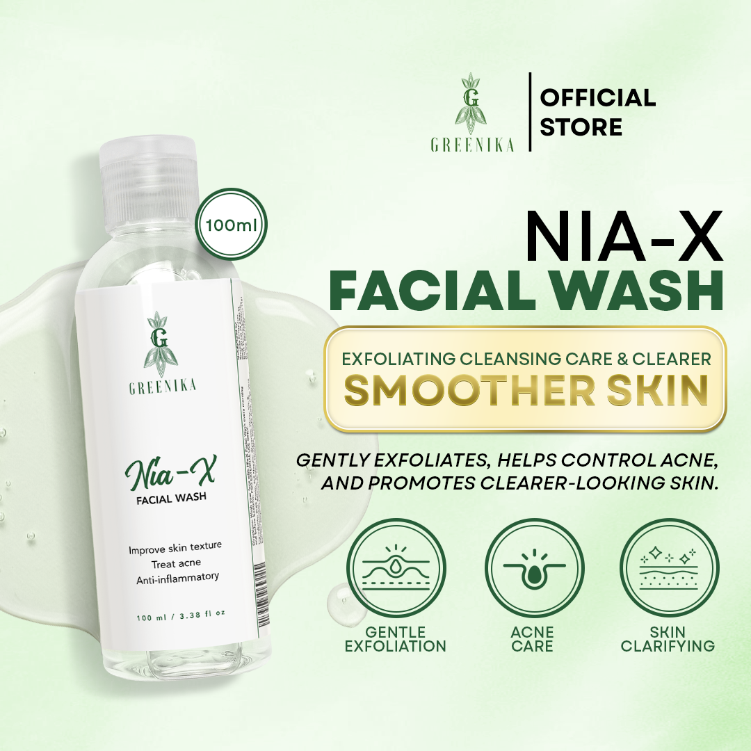 Greenika NiaX Facial Wash Deep & Gentle Cleanser