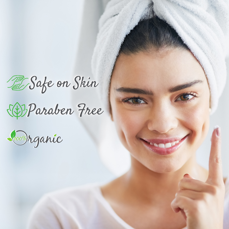Greenika, organic, safe for all skin types and paraben free