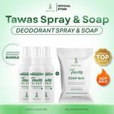 Greenika 3 pcs TawasUltra Spray + Free Tawas Soap