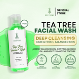 Greenika Tea Tree Anti Acne Facial Cleanser