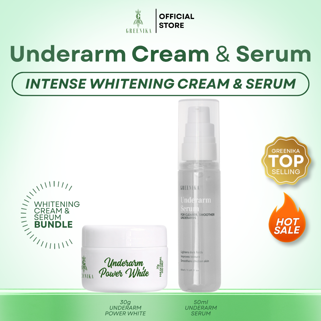 Greenika Underarm Cream & Underarm Serum Duo