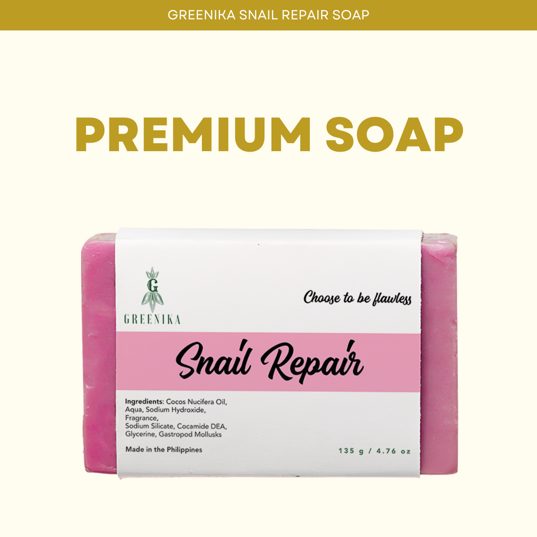 Greenika Organic Snail Repair Soap