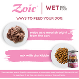 430g Zoic Pure Beef Dog Wet Food in Can