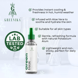 Greenika GreenFreeze Instant Cooling Spray