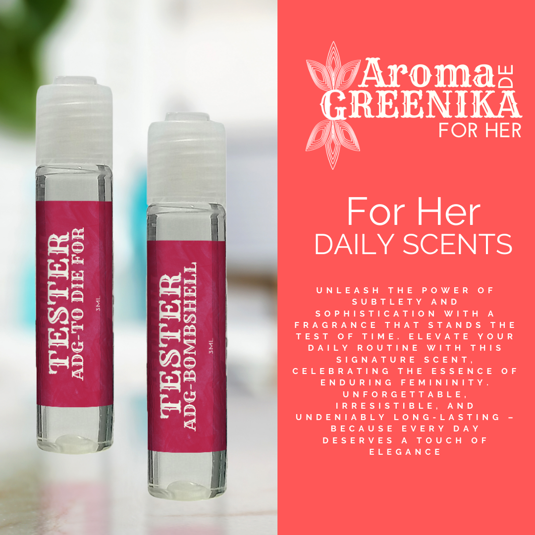 AROMA DE GREENIKA 6 Days Scents Trial Pack for Her