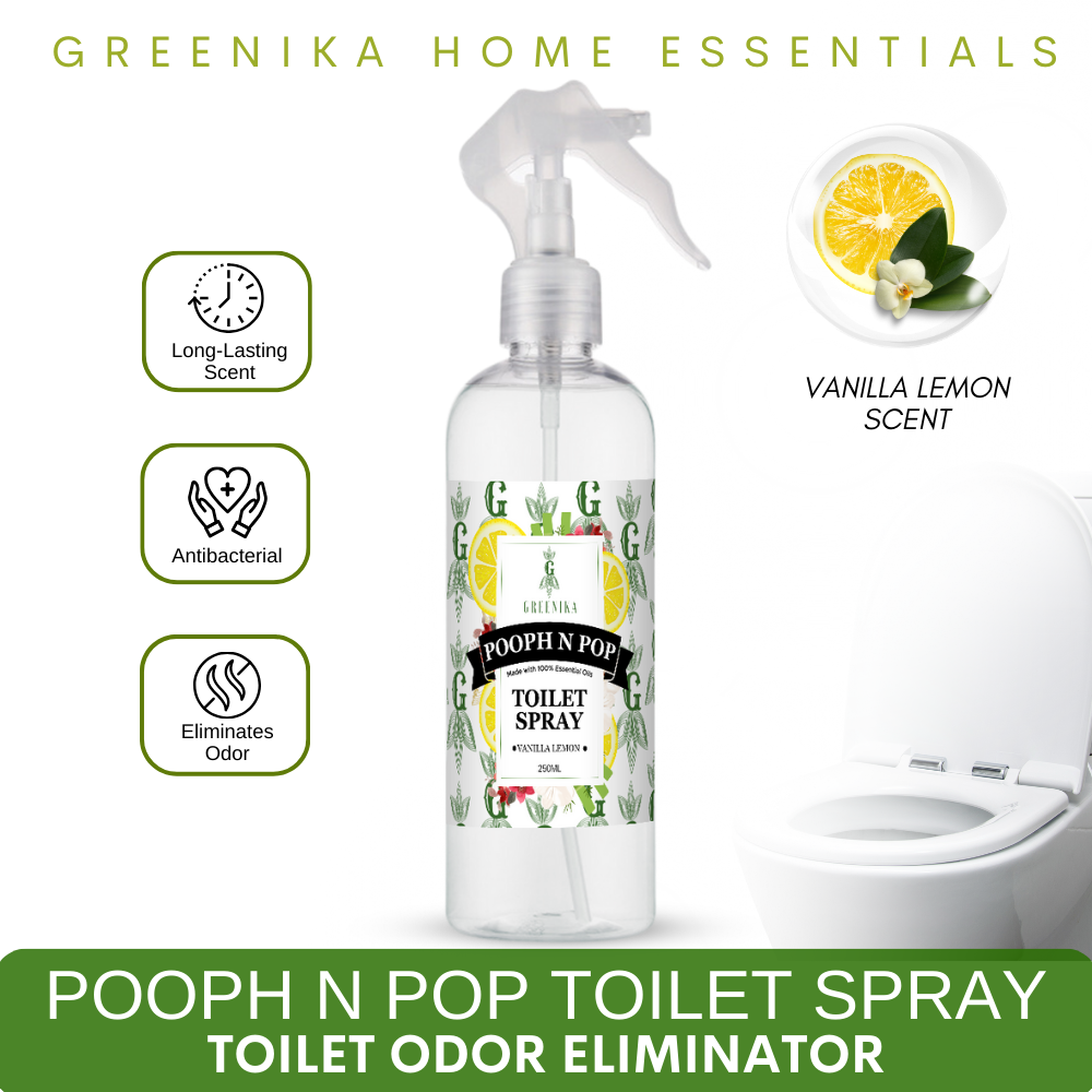 Greenika Pooph N Pop Vanilla Lemon Scent