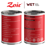430g Zoic Chicken Vegetable Dog Wet Food in Can