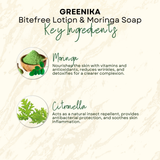 Greenika 100ML Bitefree Citronella Lotion + Moringa Soap Bundle