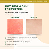 Greenika for Men Face Gel Facial Sunblock with SPF45