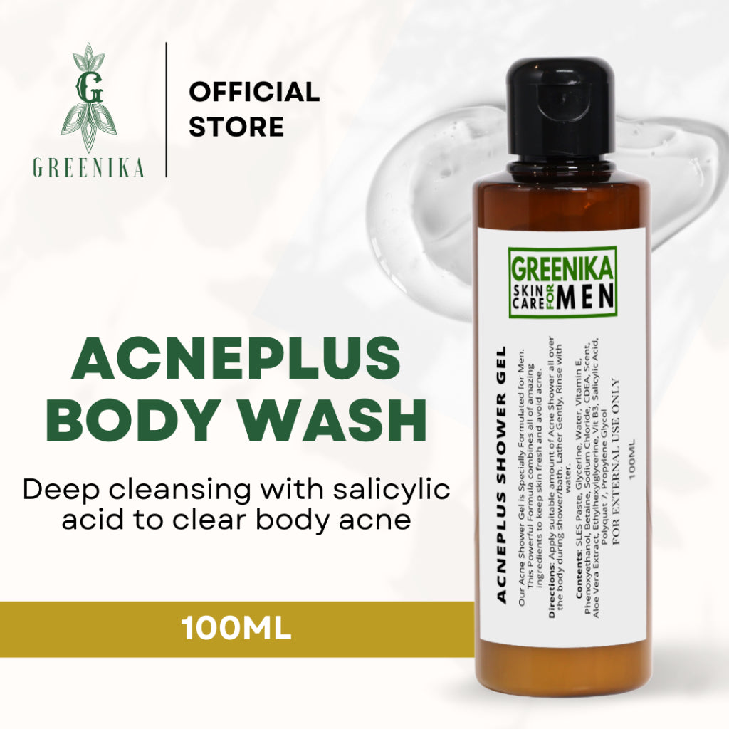 Greenika for Men AcnePlus Shower Gel