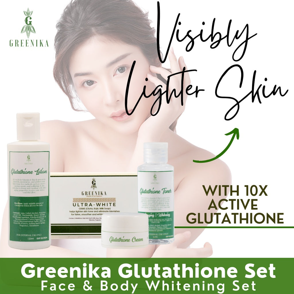 Greenika Glutathione 4pc Set