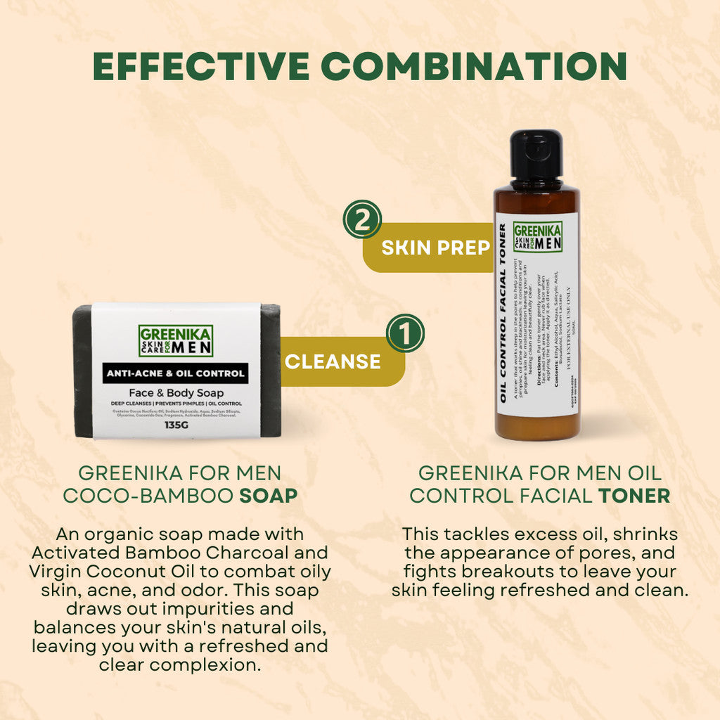 Greenika for Men Activated Bamboo Charcoal