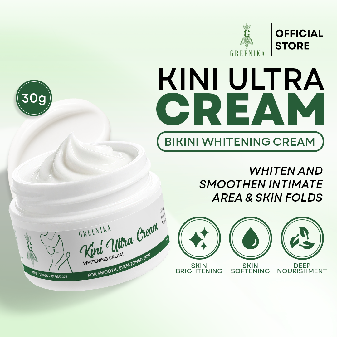 Greenika Kini Ultra Cream Bikini Line Intimate Area Whitening Cream