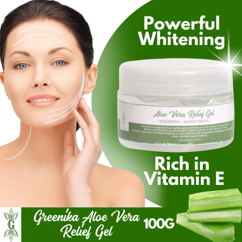 Greenika Aloe Vera Gel Whitening Moisturizer for Face and Body