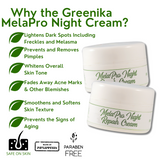 Greenika MelaPro Night Repair Cream