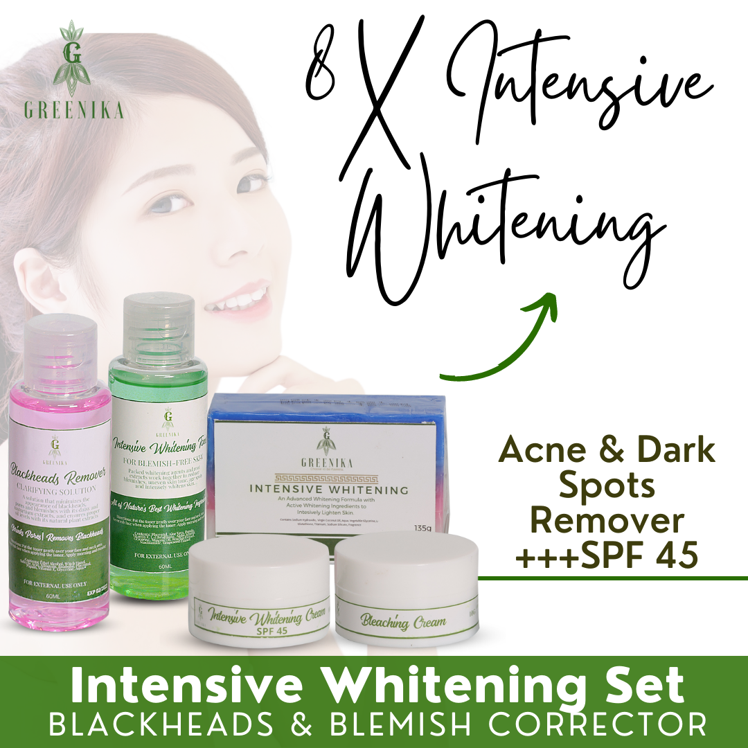 Greenika Intensive Whitening Set with SPF 45