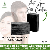 Greenika Remolded Bamboo Charcoal Soap