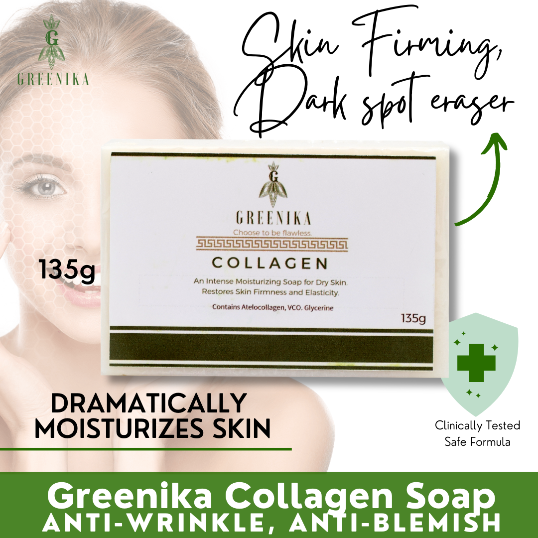Greenika Organic Collagen Peptide Soap