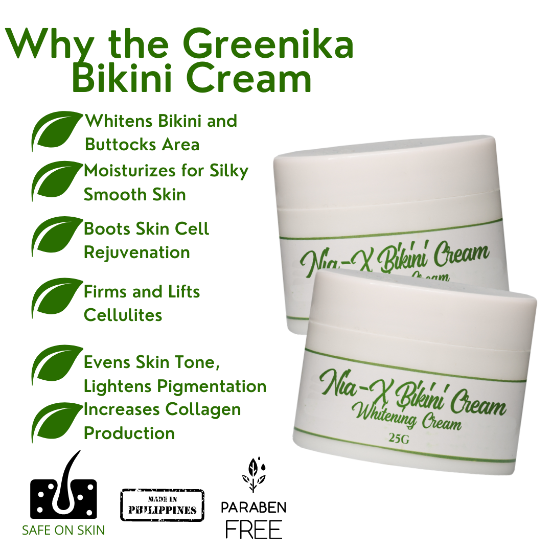 Greenika Bikini Line Intimate Area Whitening Cream