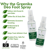 Greenika DeoFoot Anti Odor Foot Spray