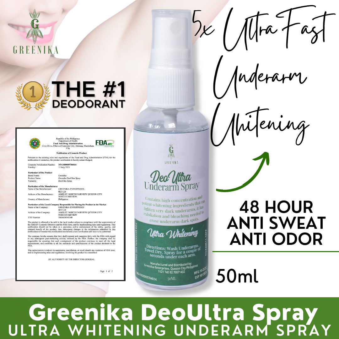 Greenika Underarm Whitening Spray