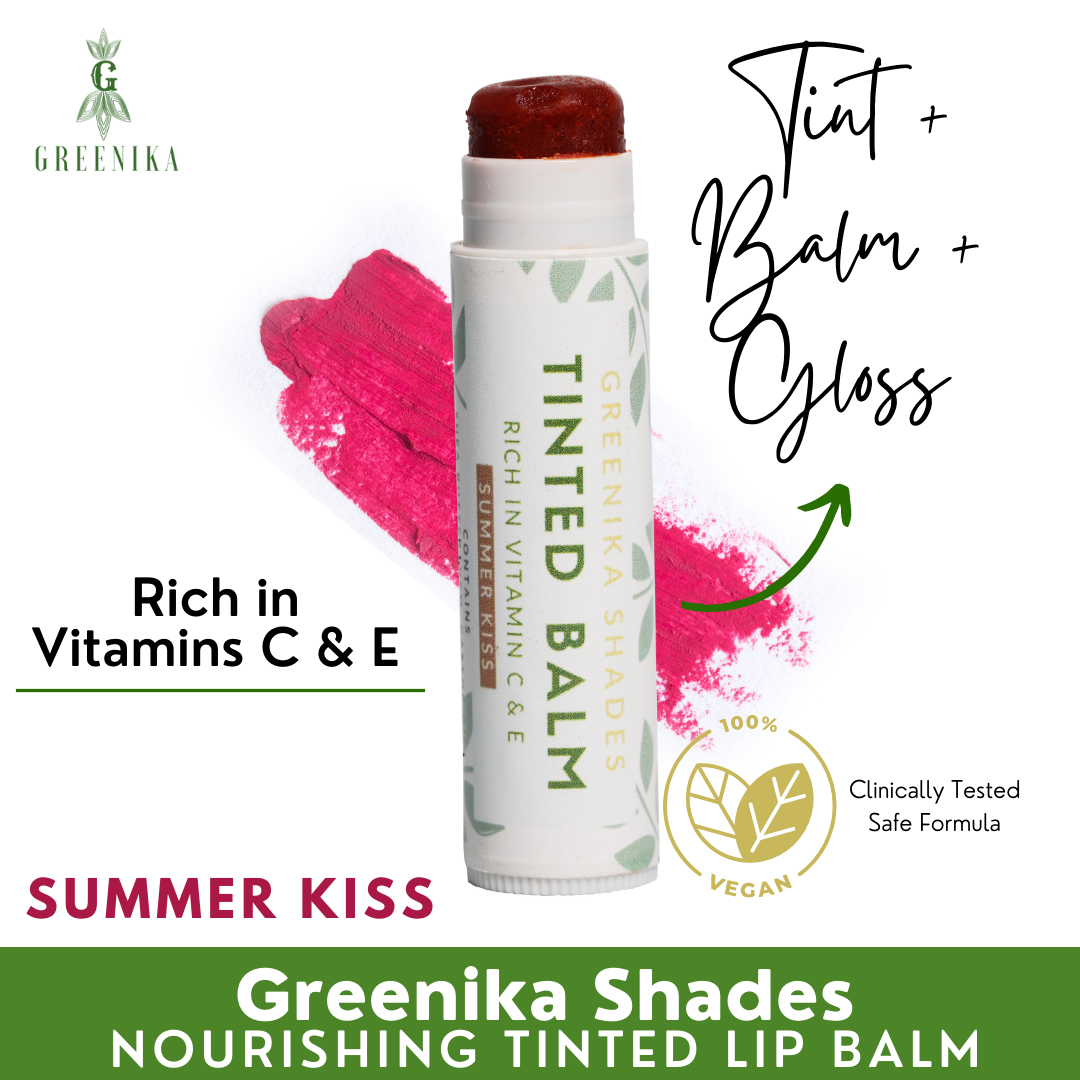 Greenika Shades Tinted Lip Balm - Summer Kiss