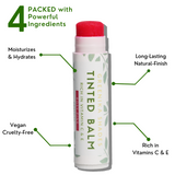 Greenika Shades Tinted Lip Balm - Rosy Pink