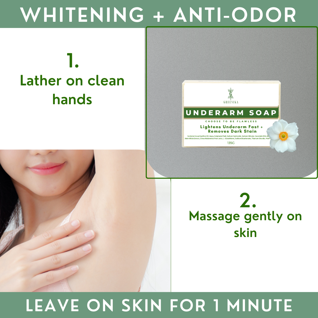 Greenika 7X Underarm Whitening Soap