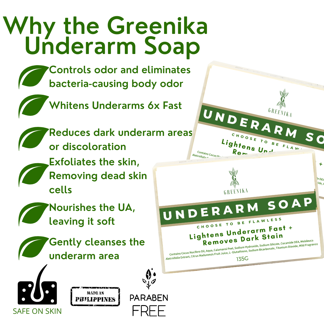 Greenika 7X Underarm Whitening Soap