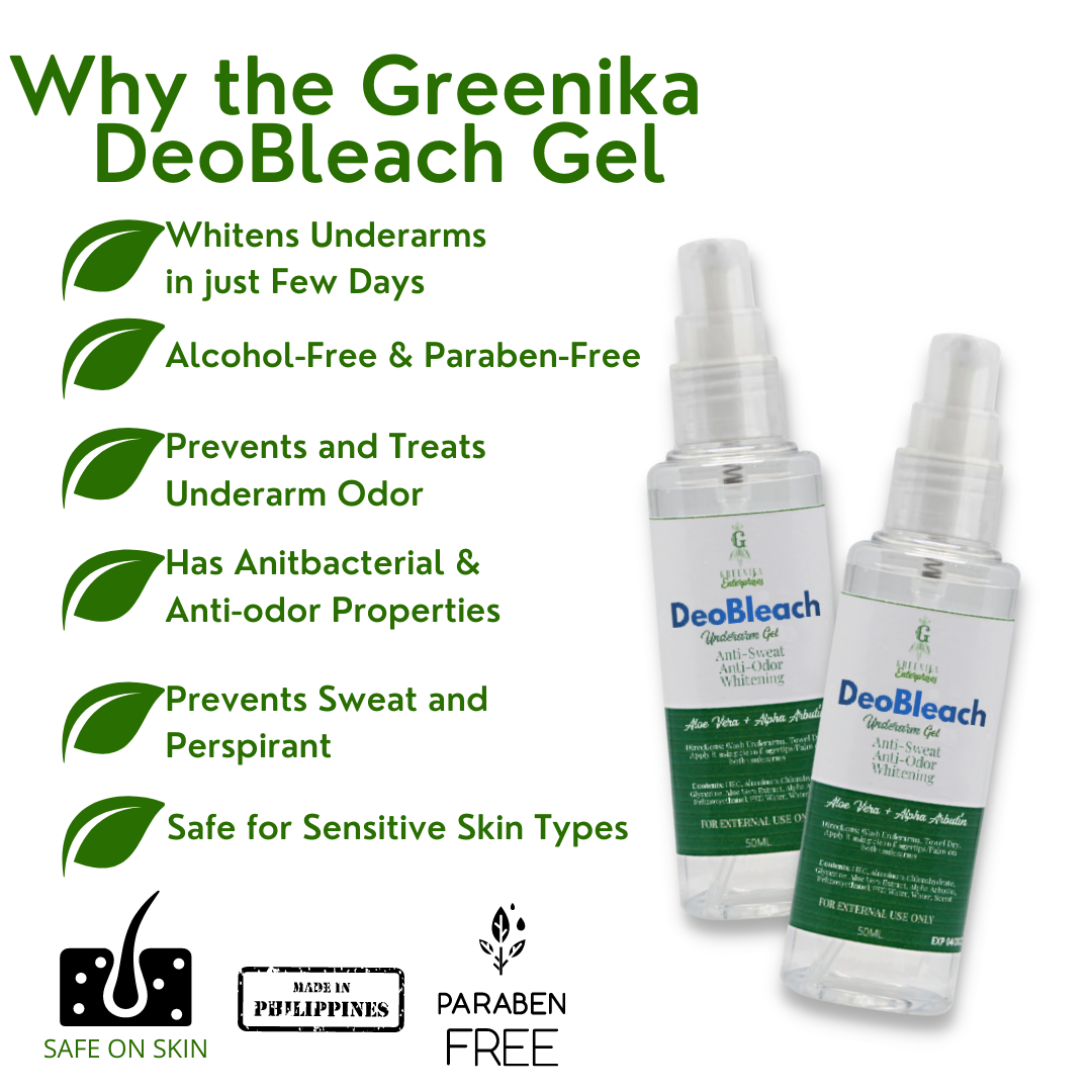 [ UNDERARM BLEACHING DEODORANT ] Greenika DeoBleach Underarm Whitenin greenika.ph