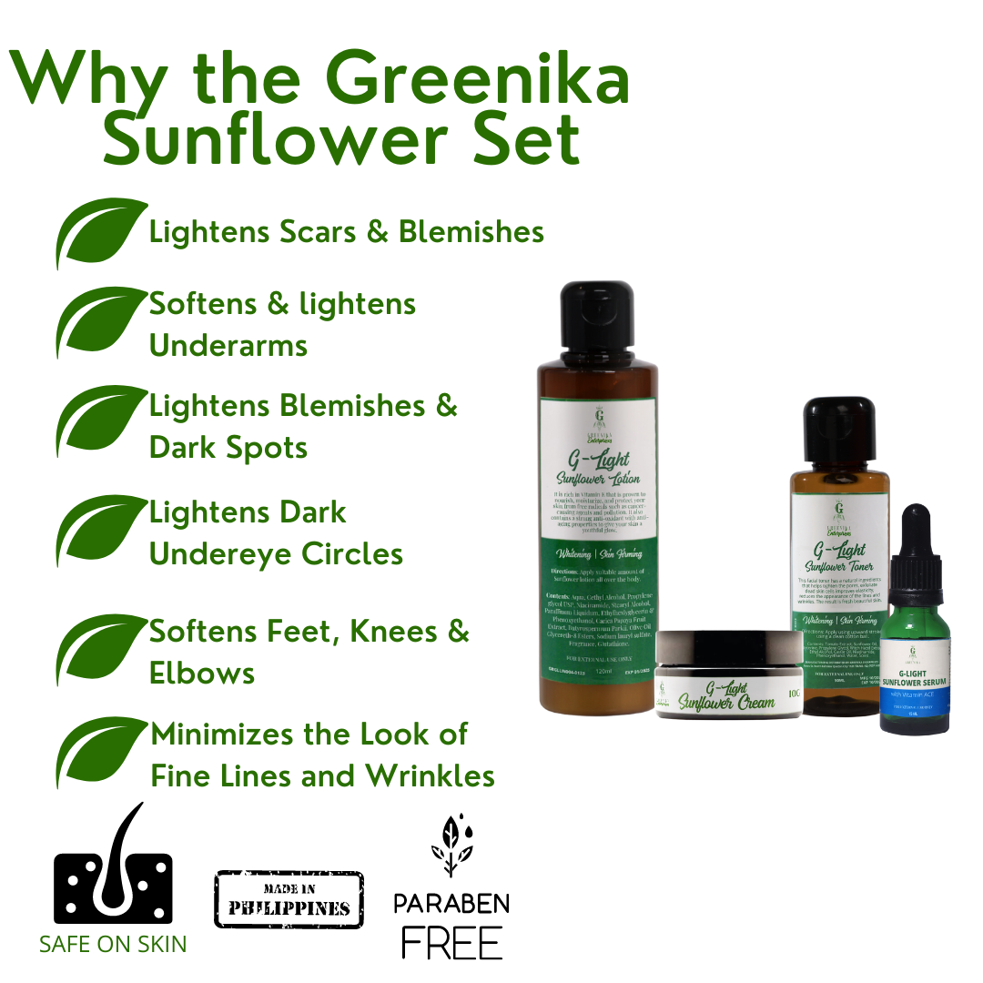 Greenika G-Light Sunflower Set