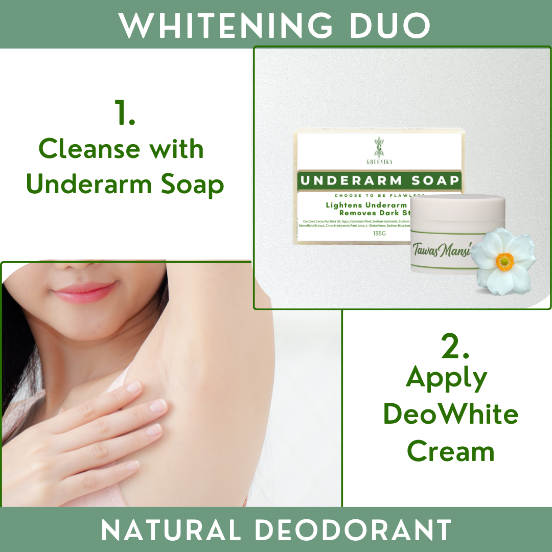 Greenika Fresh Underarm Combo Underarm Soap + Deowhite Cream